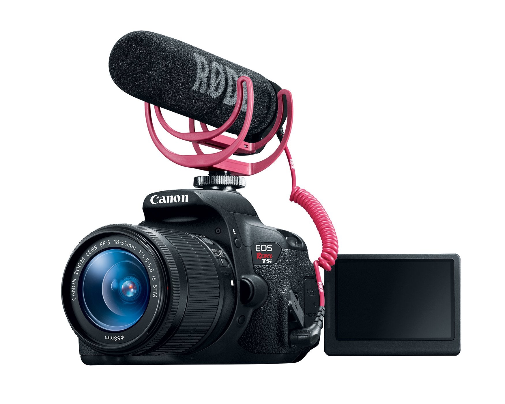 Canon EOS Rebel T5i DSLR Camera with 18-55mm Lens Kit - Professional Photography & Video Creator Bundle for Beginners, Vloggers & Content Creators | Perfect for Travel, YouTube Videos & Family Events