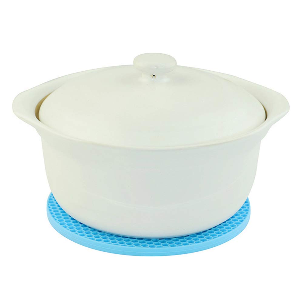 DOITOOL Heat Resistant Silicone Teapot Mat - Non-Slip Hot Pot Holder Pad for Kitchen, Stove & Table - Perfect for Tea Kettles, Coffee Pots & Hot Dishes (12