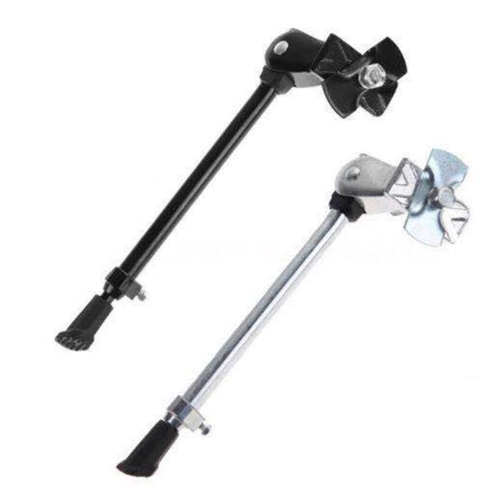 **Universal Aluminum Alloy Bike Kickstand - Rear Mount Bicycle Stand for 24-27 Inch Wheels (MTB, Road Bike, Adult & Sports Bikes) - Perfect for Parking, Storage & Commuting**