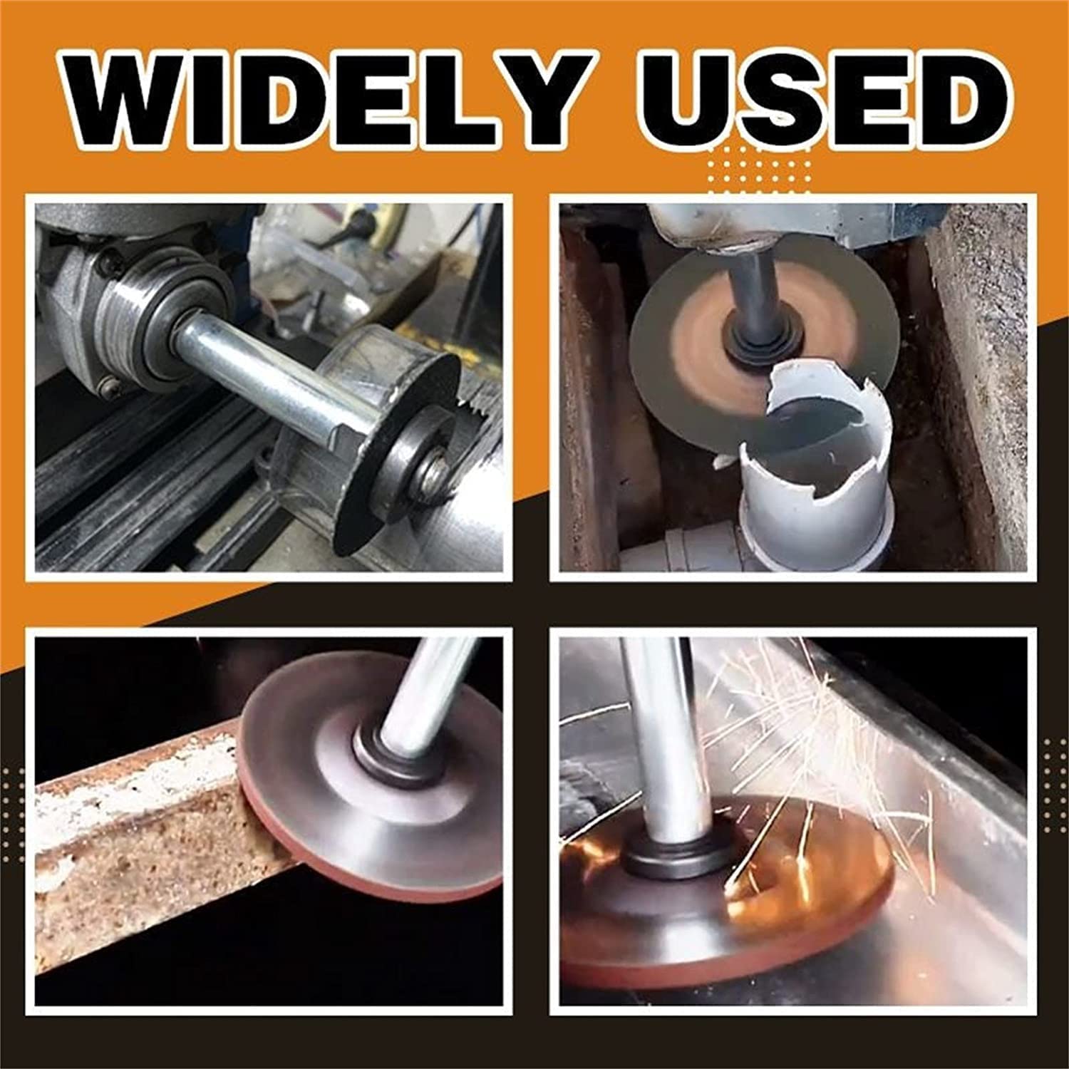 2022 New Stainless Steel Angle Grinder Extension Rod Set - 3pcs Rotary Shaft for Polishing, Grinding & Seamless Docking - Easy Installation for DIY & Professional Metalworking Projects