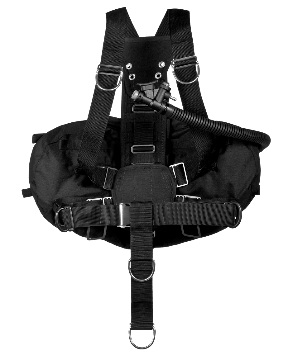 XDeep Stealth 2.0 Classic System - Premium Black Scuba Diving BCD for Professional Divers | Perfect for Deep Sea Exploration and Underwater Adventures