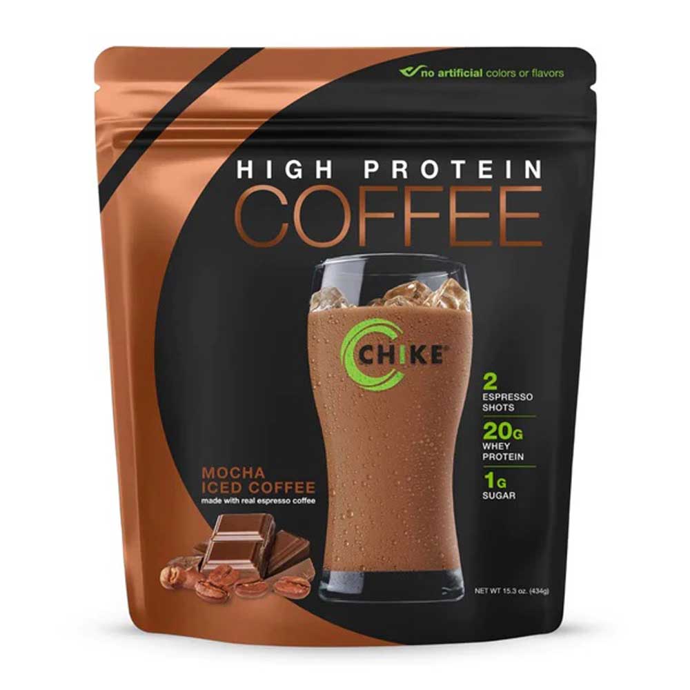 Chike Mocha High Protein Coffee Powder - 25g Protein per Serving, Low Sugar, Keto Friendly | Perfect for Post-Workout Recovery, Morning Energy Boost & Weight Management