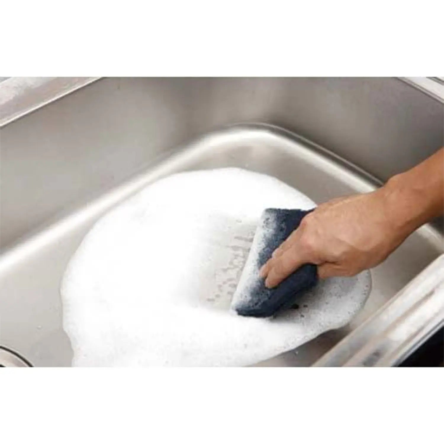 3M Scotch-Brite Non-Woven Scrub Pads - Heavy Duty Cleaning Scourers for Kitchen, Bathroom & Cookware - Durable Polyester Scouring Pads for Tough Stains (Pack of 10) - Perfect for Pots, Pans, Stoves & Grills