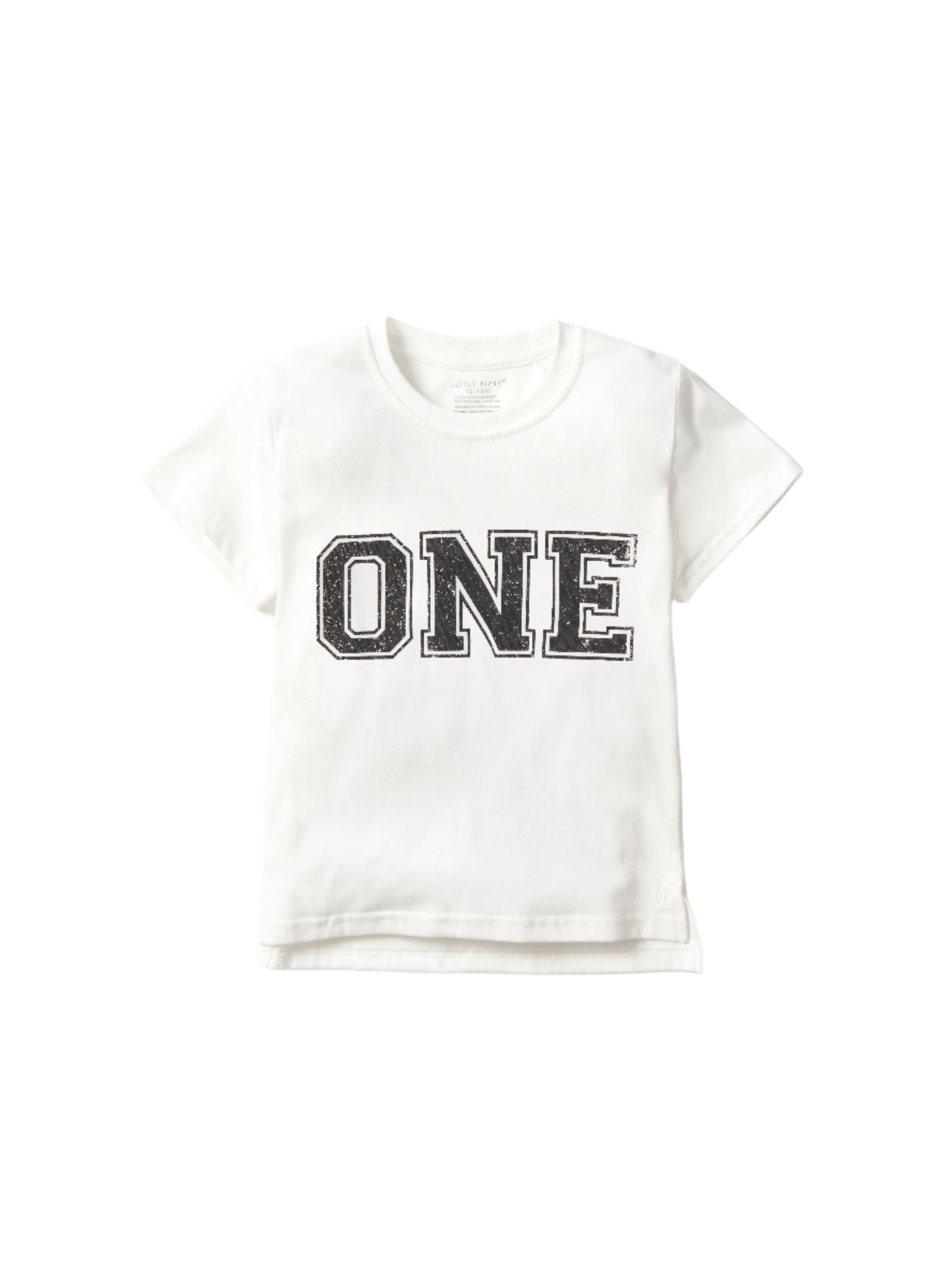 1st Birthday Elevated Tee - Premium White Cotton Baby Shirt for Special Occasions & Photo Shoots