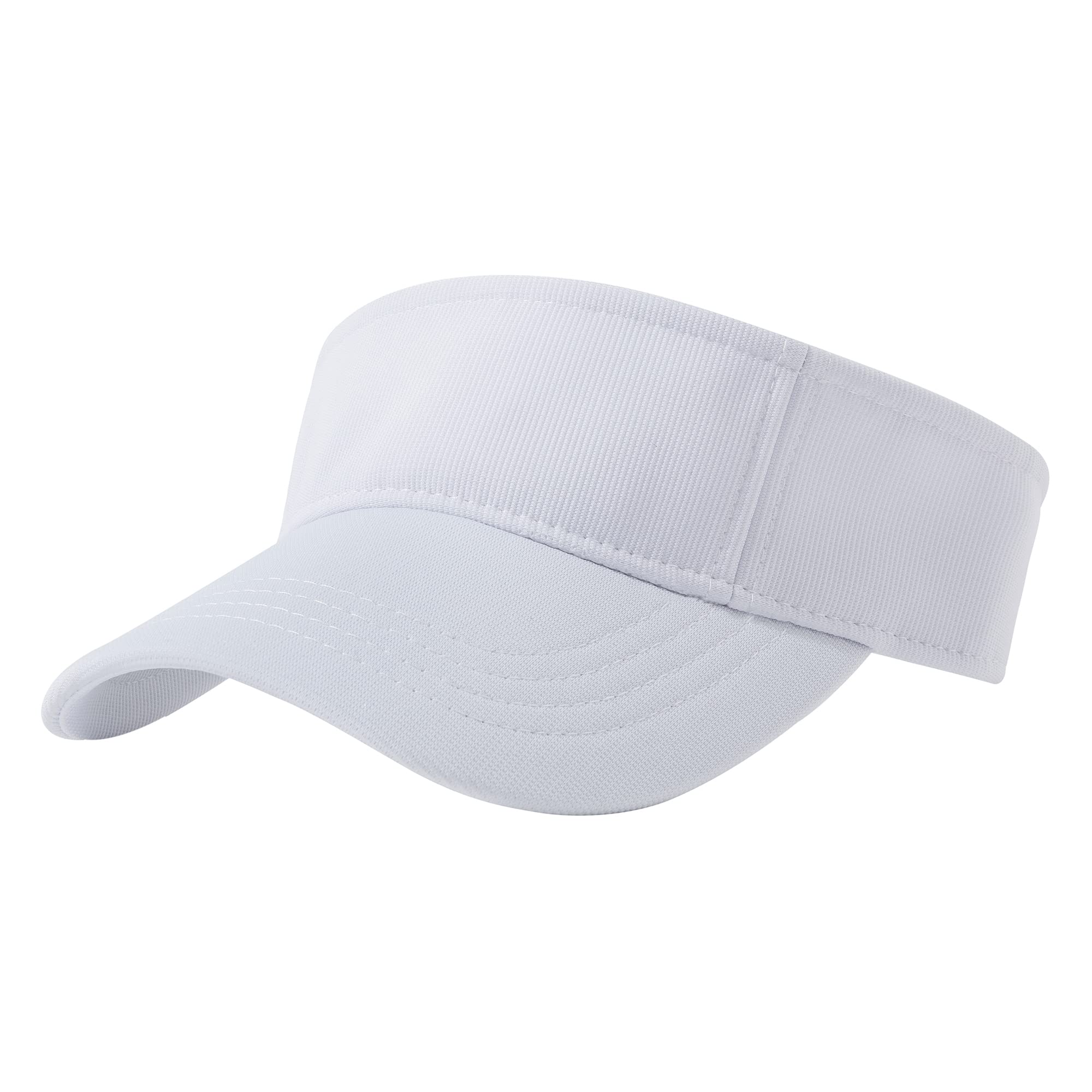 Jastore Kids Packable Sun Visor Hat - Breathable Cotton Sports Hat for Boys & Girls - Perfect for Summer, Golf, Beach & Outdoor Activities