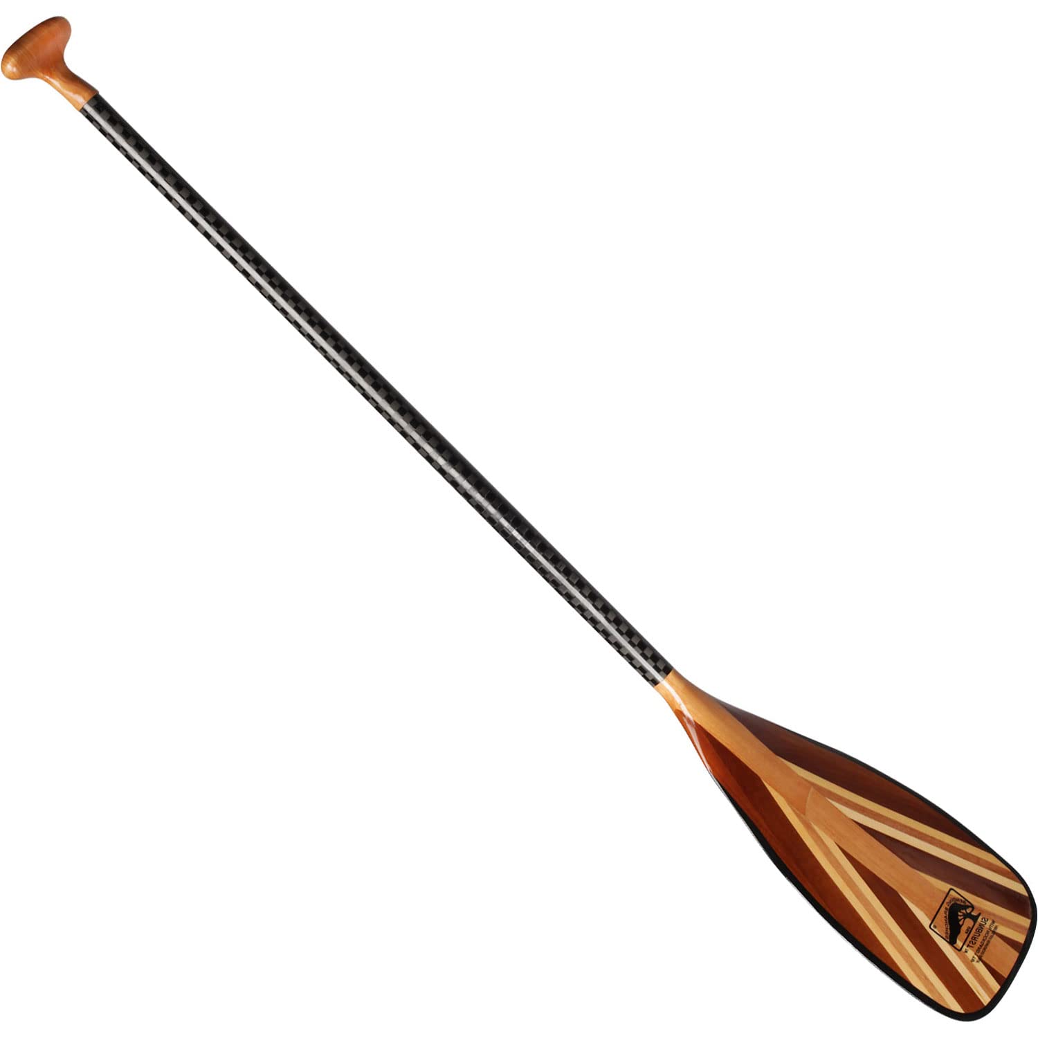 Bending Branches Sunburst 11 Canoe 1-Piece Paddle - Premium Wood Canoe Paddle for Kayaking, Fishing & Outdoor Adventures - Lightweight & Durable for Lakes, Rivers & Calm Waters