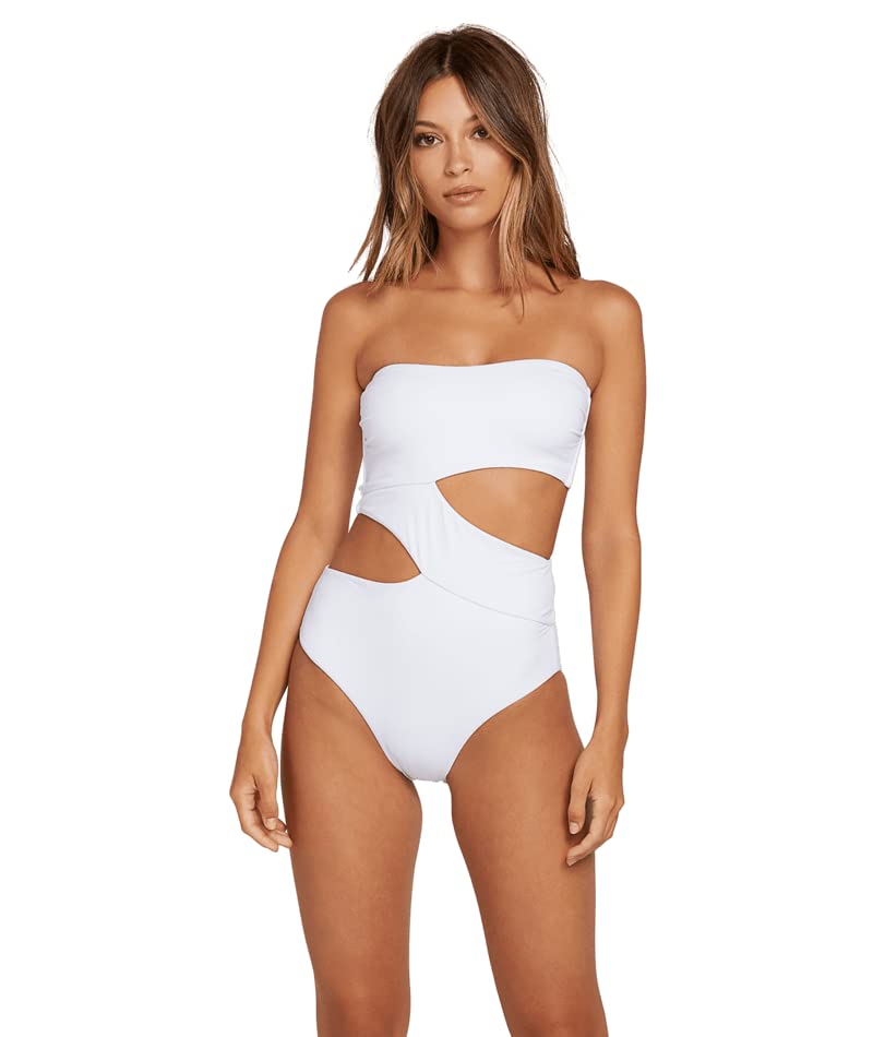 Volcom Women's Plus Size Simply Seamless One Piece Swimsuit - Comfortable & Stylish Swimwear for Curvy Women | Perfect for Beach, Pool & Vacation