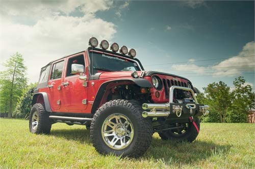 Rugged Ridge XHD 17x9 Chrome Wheel 15301.20 - Compatible with 2007-2025 Jeep Wrangler & 2020-2025 Jeep Gladiator | Off-Road & Adventure Ready