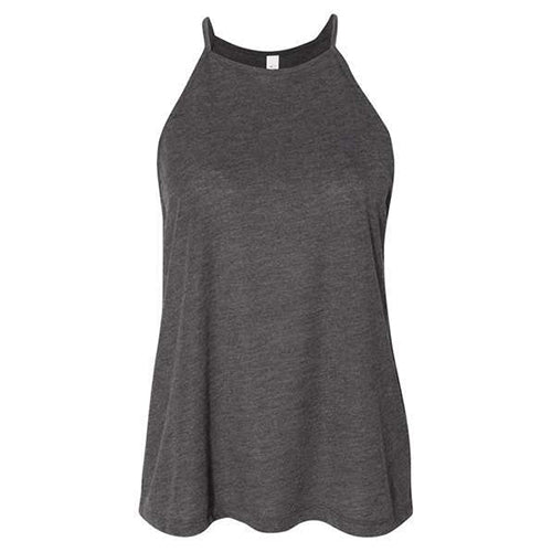 Basic High Neck Flowy Tank Top for Women - Soft Loose Fit Casual Summer T-Shirt | Perfect for Yoga, Beach, and Everyday Wear