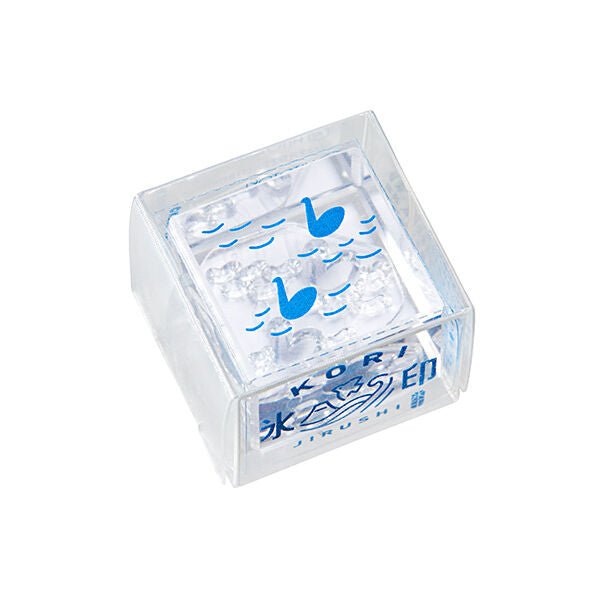 Kori Jirushi Ice Cube Stamp Small HITOTOKI / KING JIM - Fun DIY Ice Cube Maker for Cocktails, Drinks & Parties - Perfect for Home Bars, Weddings & Summer Entertaining