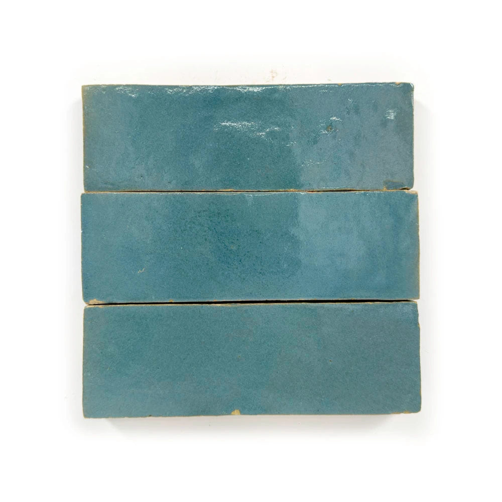 Handmade Moroccan Zellige Wall Tiles - Authentic Cement Tiles for Kitchen Backsplash, Bathroom & Shower Walls - Premium Geometric Pattern Ceramic Tiles for Home Decor & Interior Design