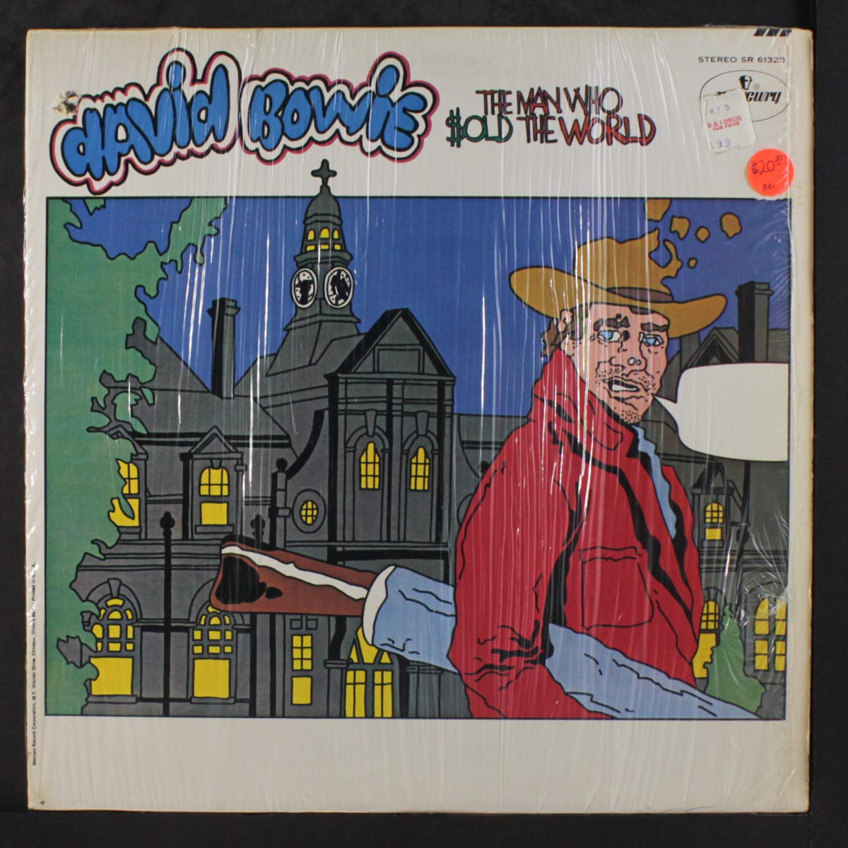 The Man Who Sold the World LP - Vintage Vinyl Record - David Bowie Classic Album - Collectible Music Memorabilia - Perfect for Audiophiles & Music Collectors - Great for Home Listening & Gifts