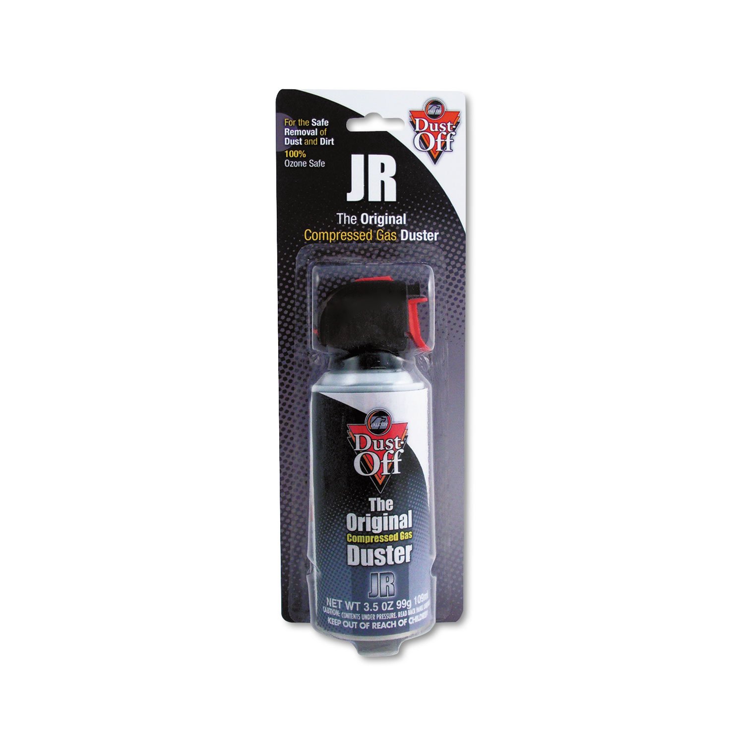 Dust-Off DPSJC Disposable Compressed Gas Duster, 3.5 oz Can - Electronics & Keyboard Cleaning, Dust Removal for Computers, Laptops, and Office Equipment