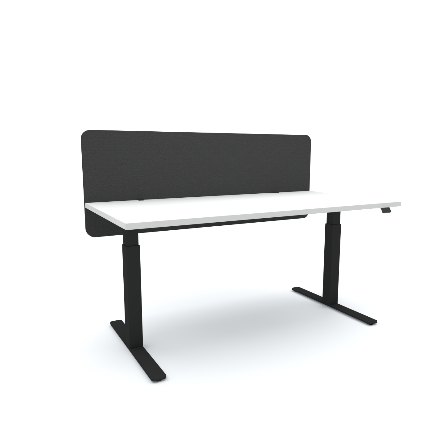 Acoustic Desk Privacy Screen 1500mm x 600mm x 24mm - Noise Reducing Office Partition Panel in Multiple Colors | Perfect for Open Plan Workspaces & Home Offices