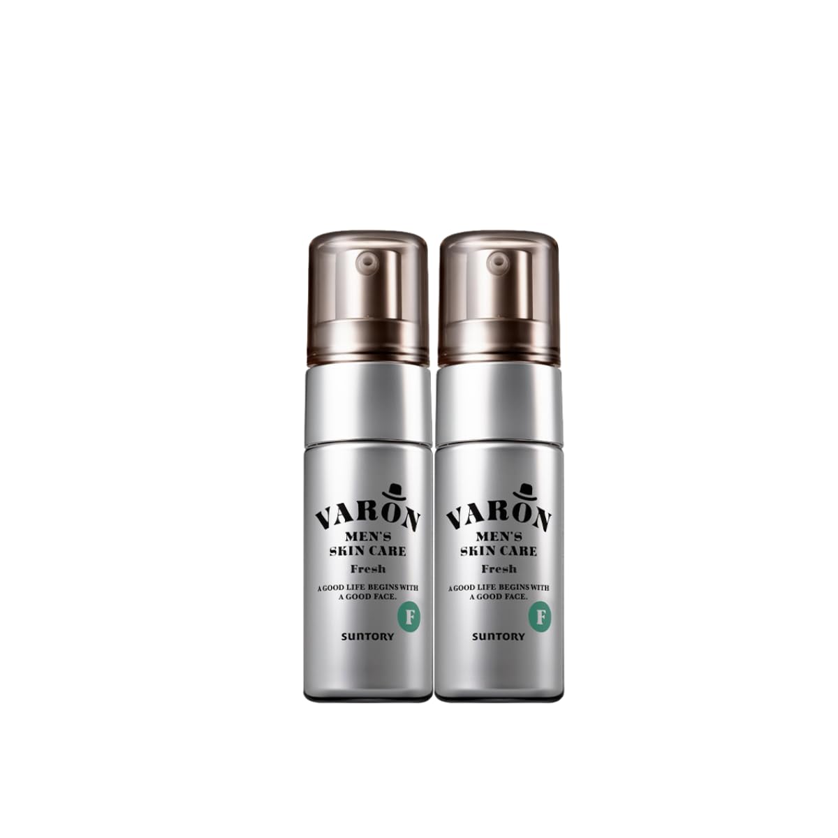 SUNTORY VARON Men's 3-in-1 Skin Care Set (2 Pack) - Hydrating Moisturizer for Dry & Oily Skin - 20ml Travel Size - Daily Face Wash, Toner & Moisturizer for Men's Skincare Routine - Perfect for Gym, Travel & Office Use