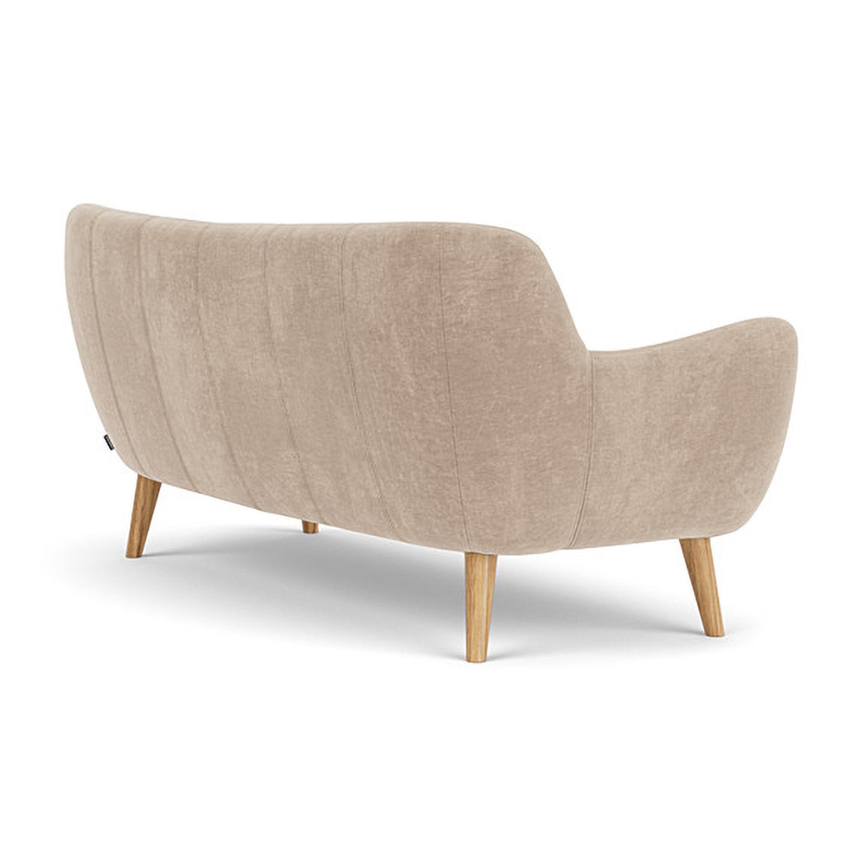 Luxury Herman Boucle 3-Seater Sofa - Modern Upholstered Living Room Couch for Small Spaces, Comfortable Sectional Sofa for Home, Apartment & Office Use