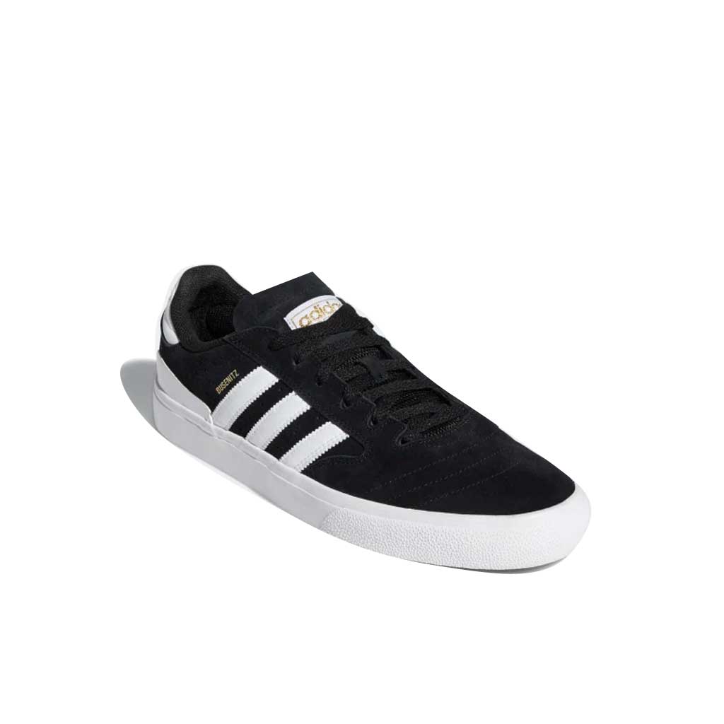 Adidas Busenitz Vulc II Skateboarding Shoes - Core Black/Cloud White/Gum for Men | Comfortable & Durable Sneakers for Skateboarding, Streetwear & Casual Wear