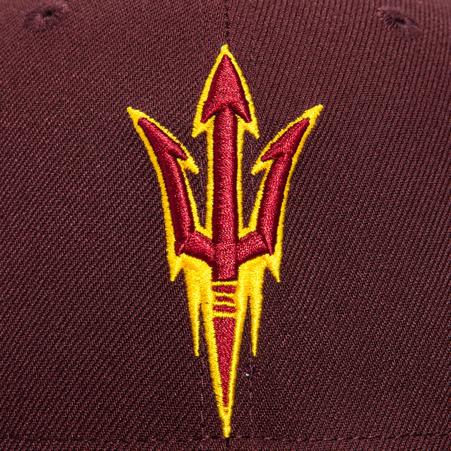 New Era 59Fifty Arizona State Sun Devils Snapback Hat - Maroon NCAA College Baseball Cap for Men & Women - Perfect for Game Day, Tailgating and Fan Gear