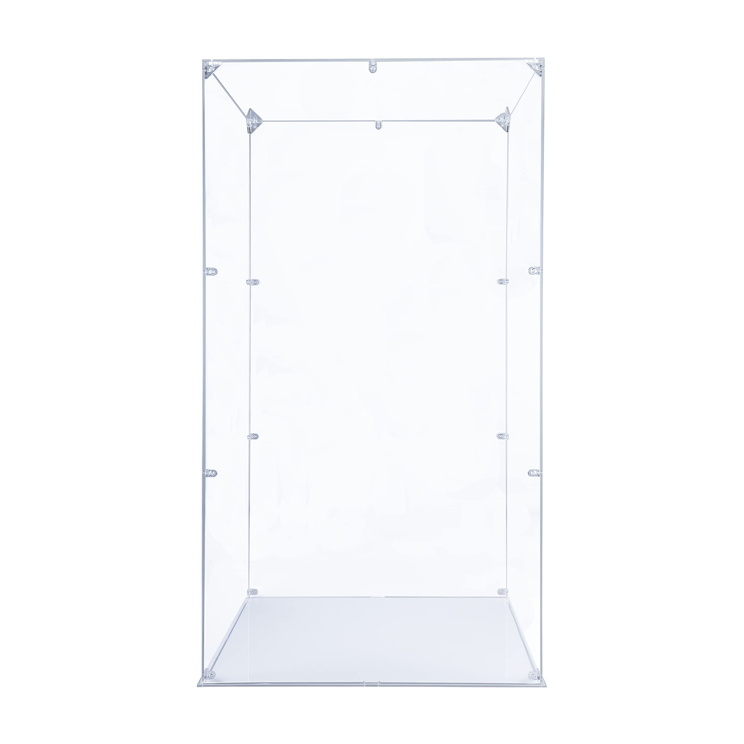 Acrylic Display Case for Bearbrick 1000% Figures - Clear Dustproof Showcase Box with Base | Perfect for Collectible Toy Protection & Home Decor Display