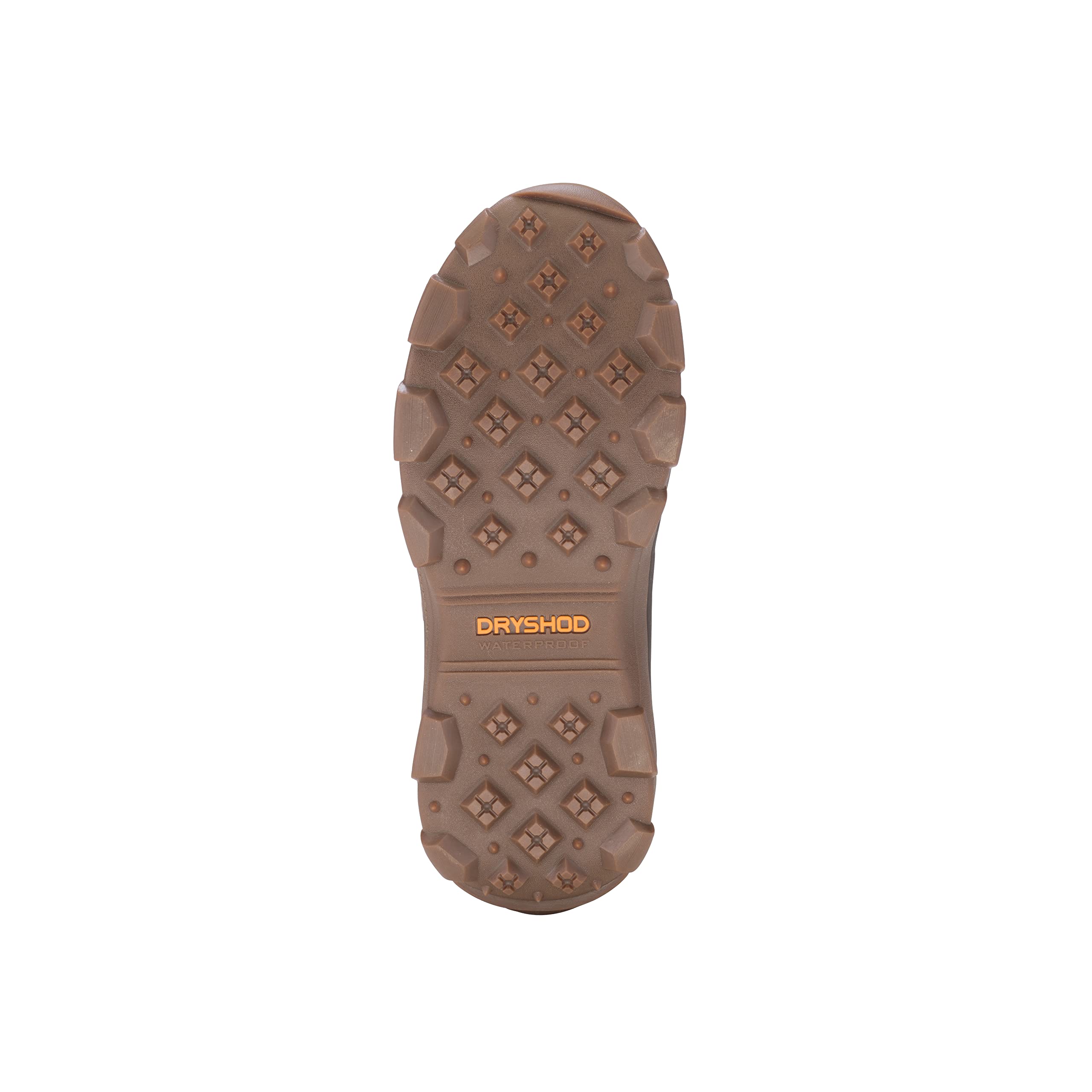 **Dryshod Men's Haymaker Hi Farm Boots - Waterproof, Slip-Resistant Work Boots for Farming, Construction & Outdoor Use - Brown (HAY-MH-BR)**