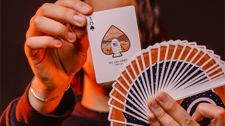 Orbit V8 Playing Cards - Premium Quality Poker Cards for Magic Tricks, Cardistry & Casino Games - Perfect for Professional Magicians, Card Players & Collectors