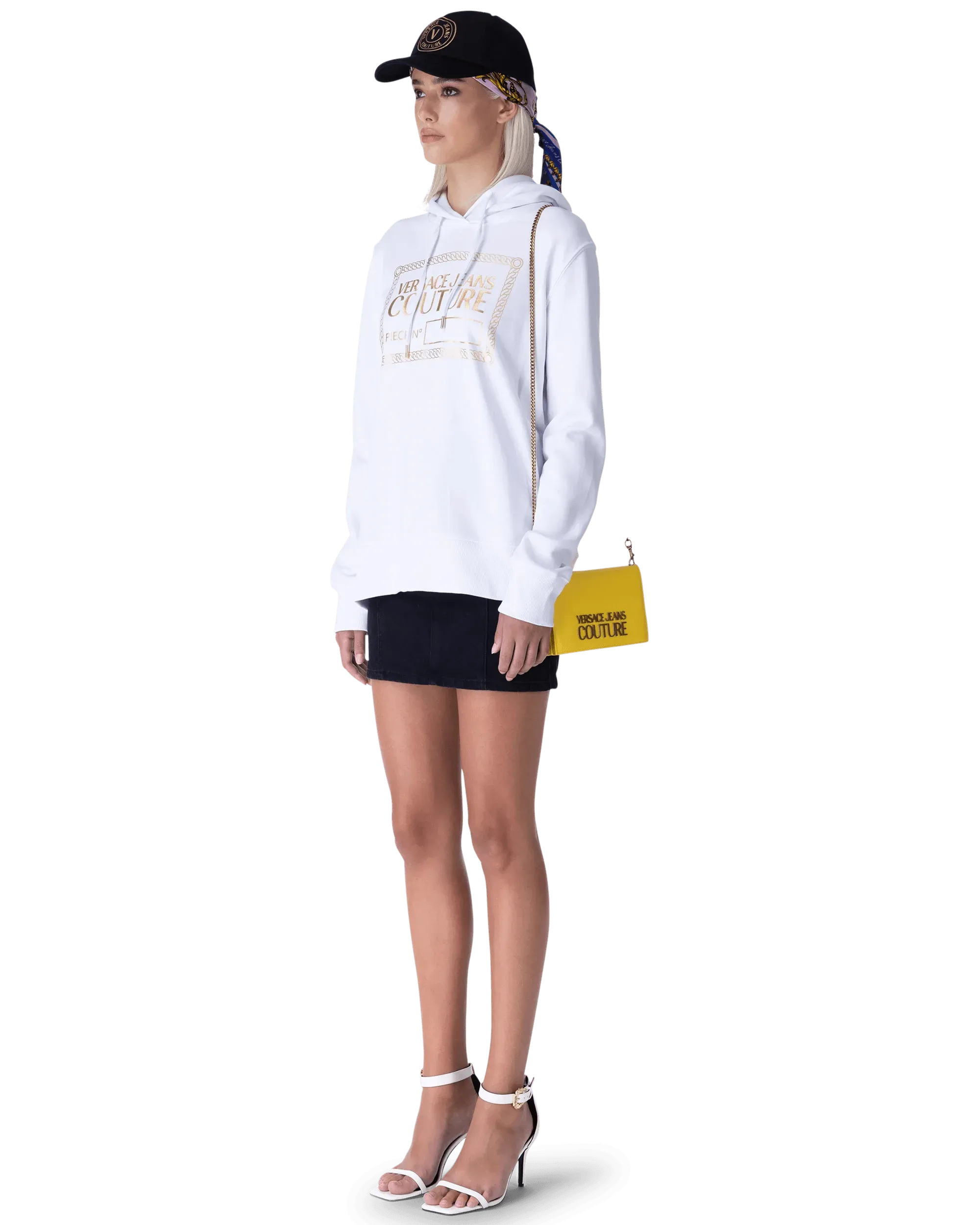 Stylish Gold Logo Baseball Cap for Men & Women - Adjustable Snapback Hat for Sports, Outdoor Activities & Fashion