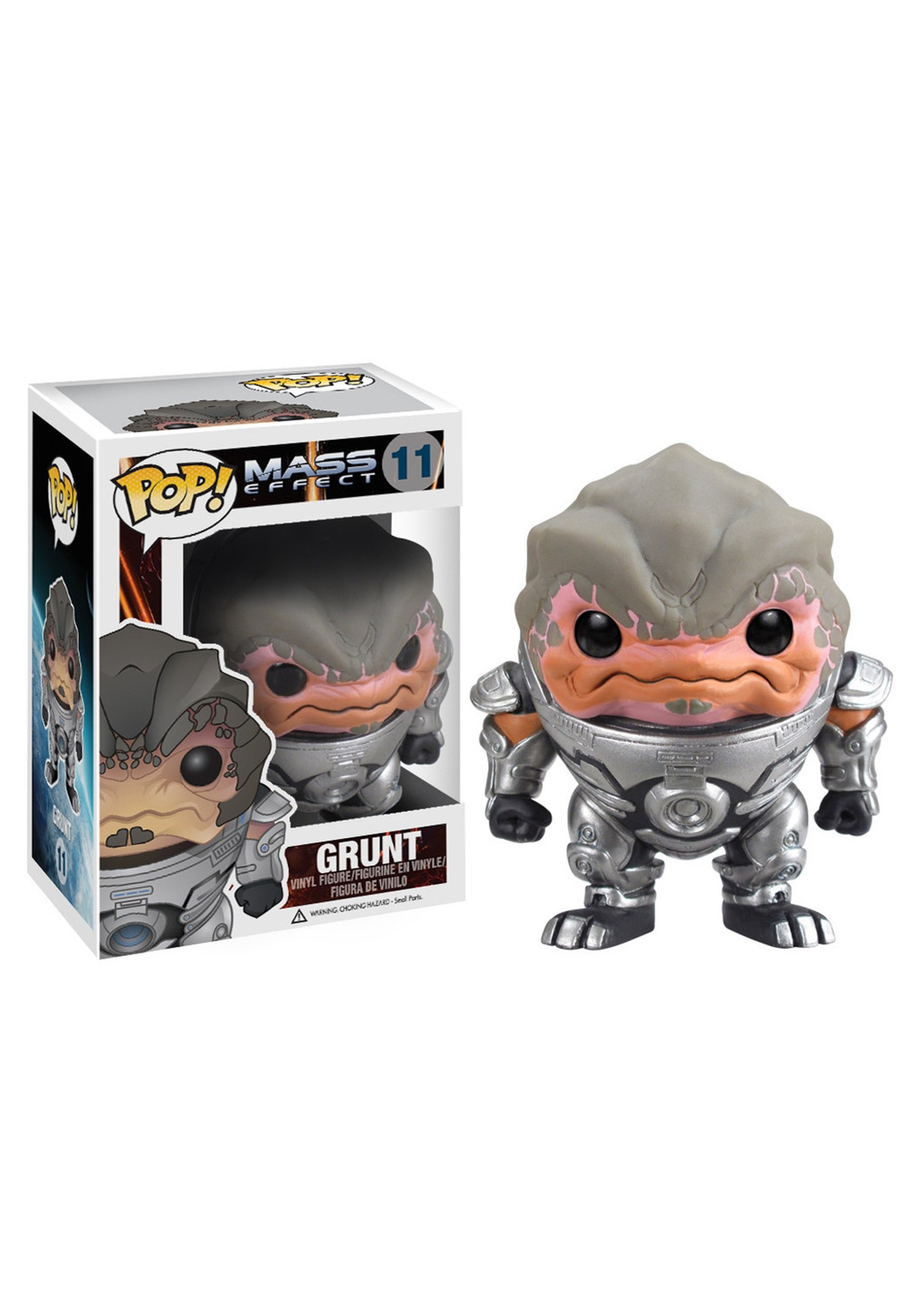 Funko POP Games Mass Effect Grunt Vinyl Figure - Collectible Action Figure for Gamers & Fans - Perfect for Display, Gifts, and Gaming Room Decor