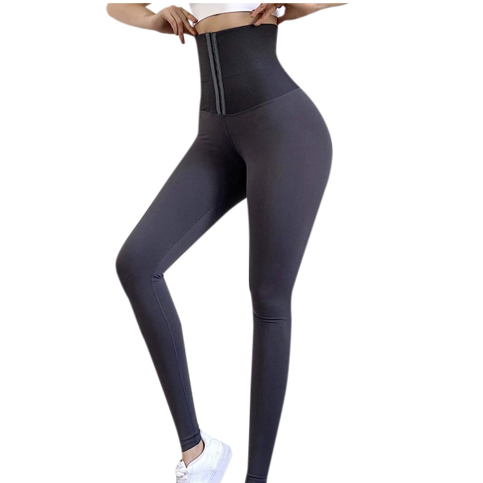 Fullfun 2019 Women's High Waist Yoga Pants - Sculpting Stretch Fitness Leggings with Tummy Control & Peach Hip Lift for Yoga, Gym & Running - Perfect for Workouts, Lounge & Active Lifestyle