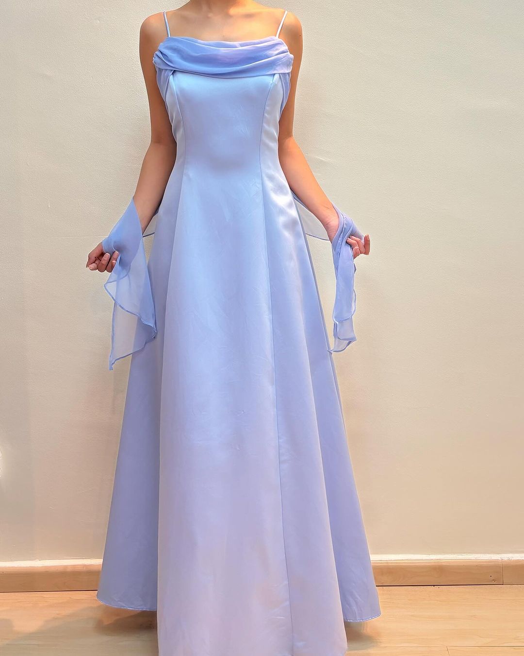 Elegant Lavender A-Line Long Prom Dress with Ruffle Details - Formal Evening Gown for Homecoming, Wedding Guest, and Special Occasions - Style J5153