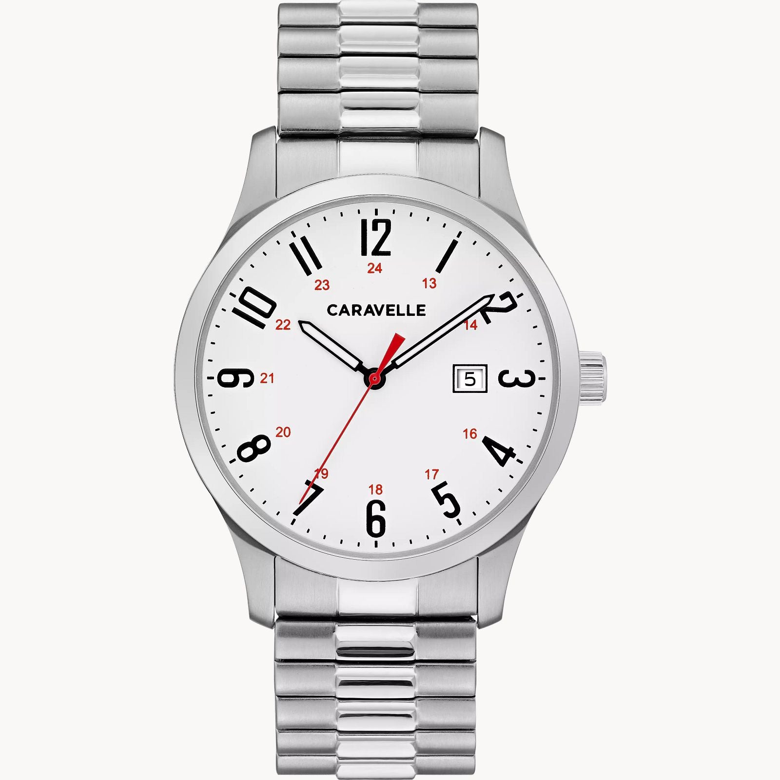 Bulova 43B153 Classic Men's Watch - Stainless Steel Band, Water Resistant, Analog Display - Perfect for Business, Casual Wear & Special Occasions