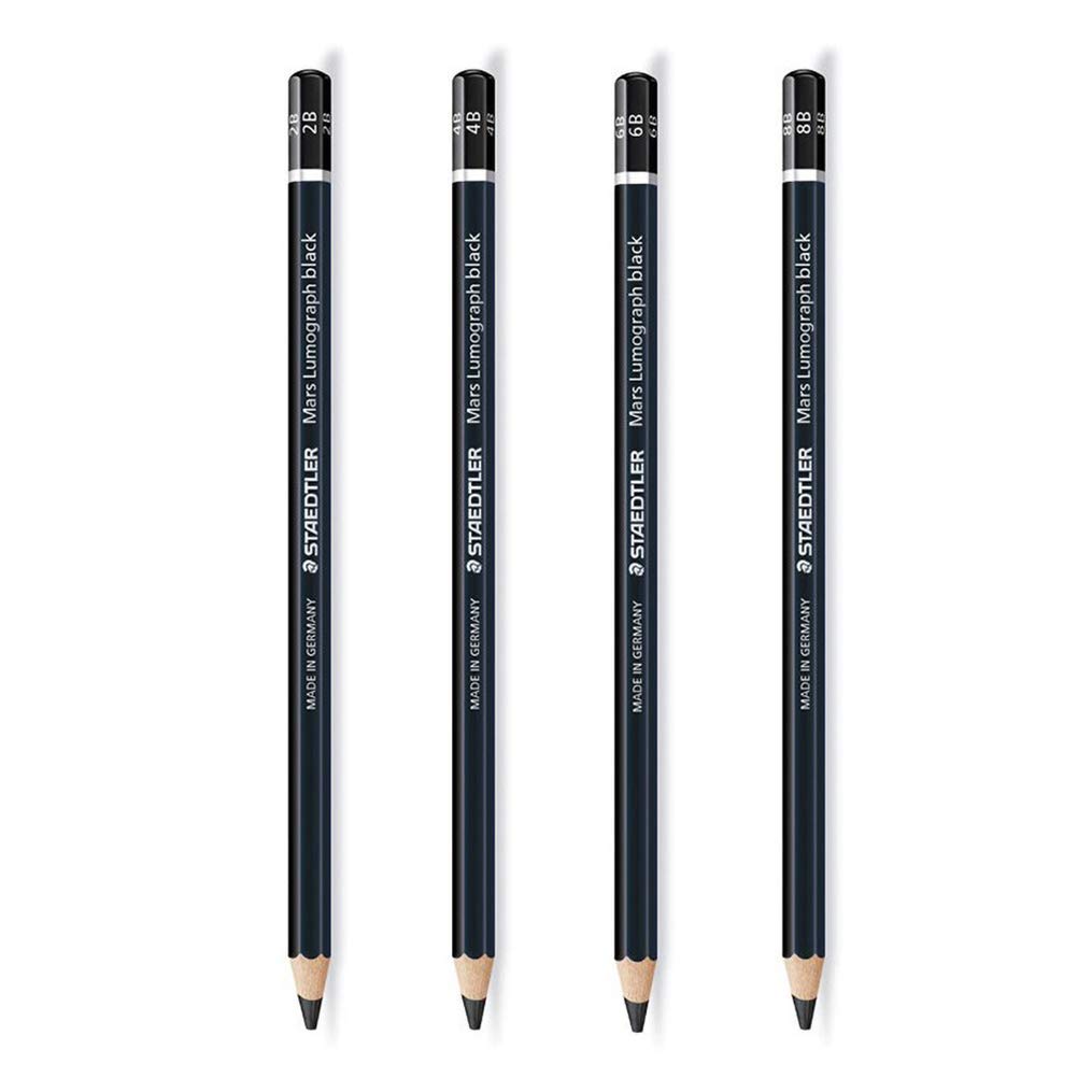 Premium 6B Black Sketch Drawing Pencils - 12 Pack for Artists & Students - Ideal for Sketching, Shading & Detailed Artwork - Perfect for Beginners & Professionals