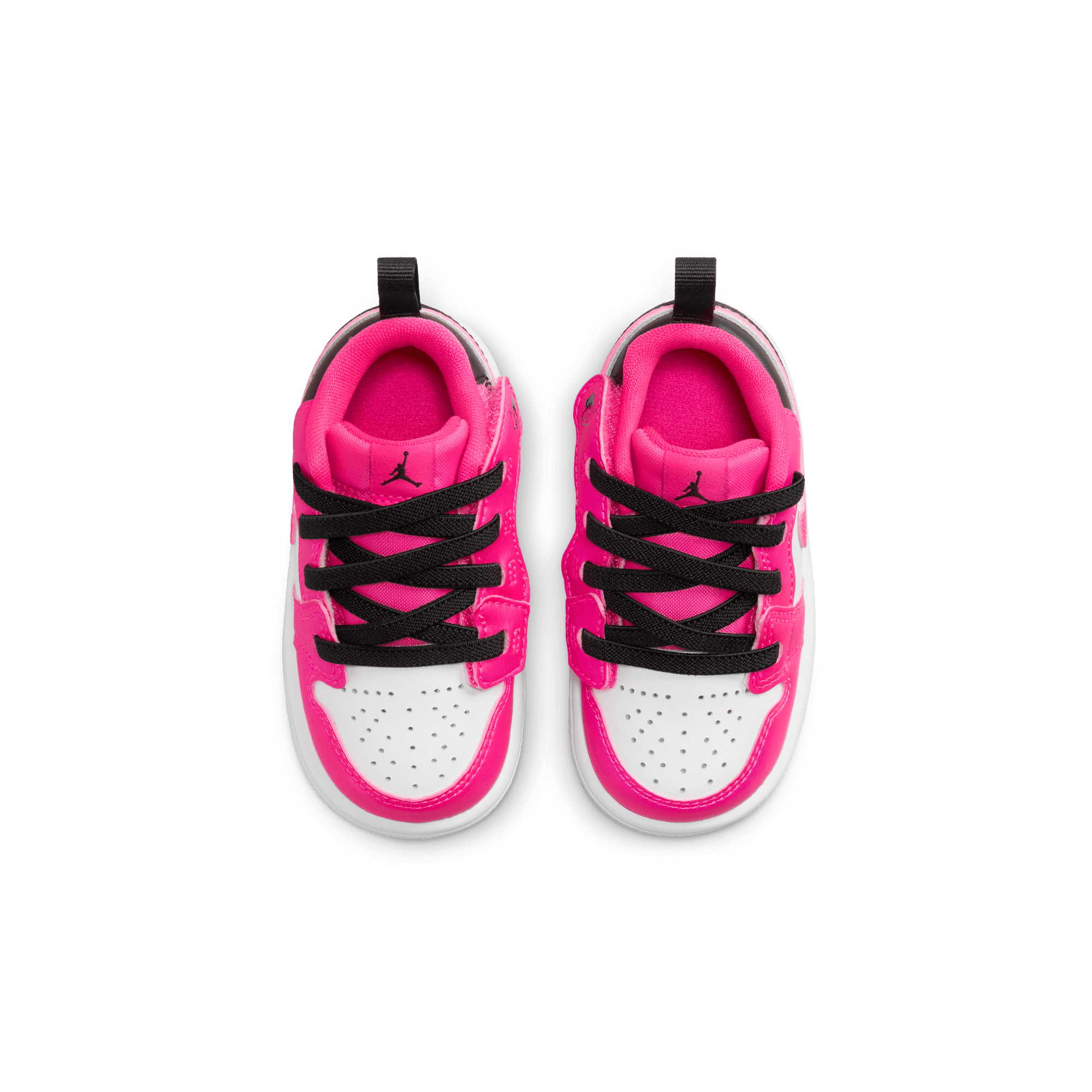 AIR JORDAN 1 LOW (TD) FIERCE PINK - Kids' Basketball Shoes for Boys & Girls - Perfect for Sports, Casual Wear & Sneaker Collection