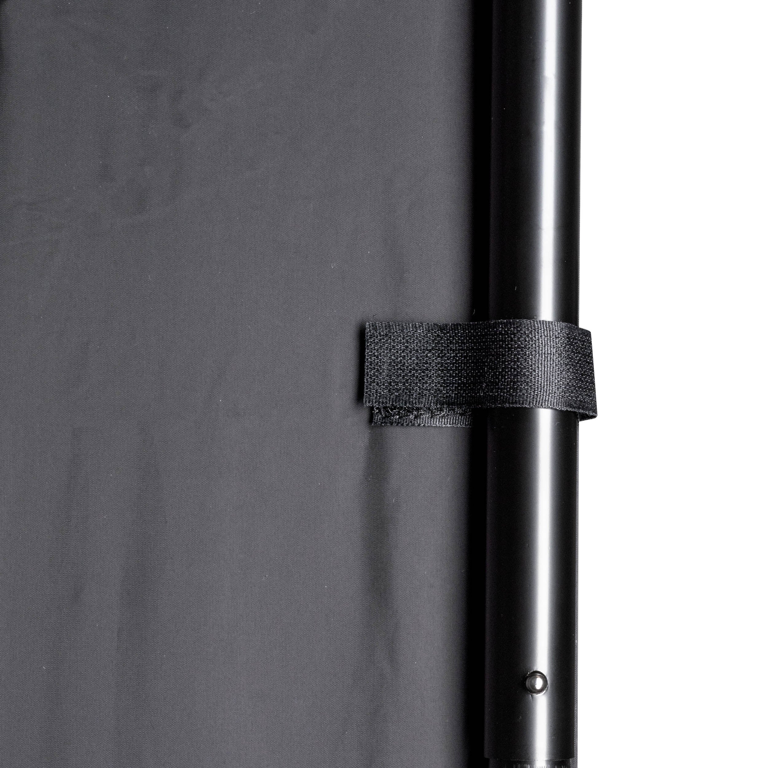 2.4m Reversible Black & White V Flat Frame with Matte/Opaque Fabric - Perfect for Photography, Video Studio, and Content Creation Backdrops