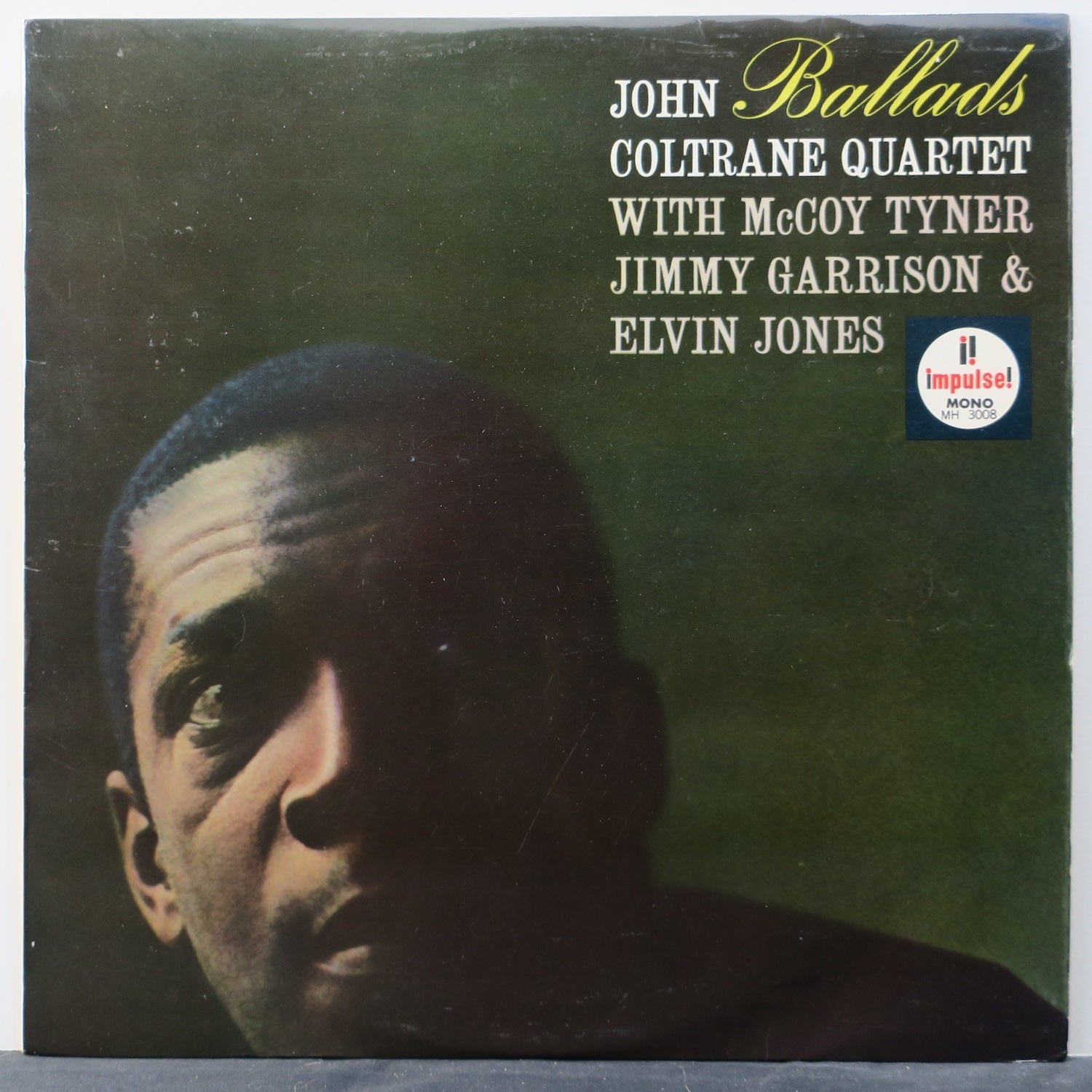 John Coltrane 'Ballads' 1963 Original Japanese Mono Vinyl LP Record - Rare Jazz Collector's Item for Audiophiles & Music Enthusiasts - Perfect for Vintage Record Collections, Jazz Nights, and Hi-Fi Listening Sessions