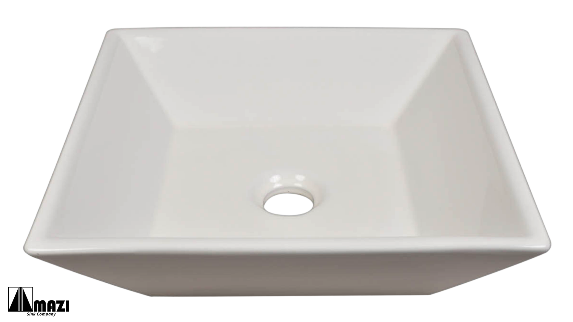 Ceramic Vessel Bathroom Sink 6046 - Modern Round Above Counter Bath Sink for Vanity, Powder Room & Guest Bath - Perfect for Home Renovation & Luxury Bathroom Design