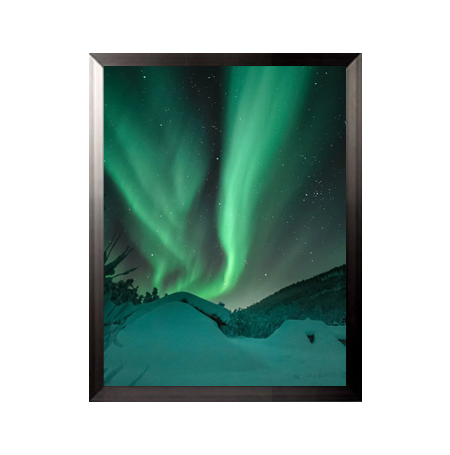 30x40 Poster Frame - Carbon Steel Swing Frame for Wall Art Display - Perfect for Home, Office, and Gallery Decor