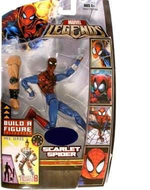 Marvel Legends Ares Series Scarlet Spider 6-Inch Action Figure by Hasbro - Collectible Superhero Toy for Display & Play - Perfect for Marvel Fans, Collectors & Gift Giving