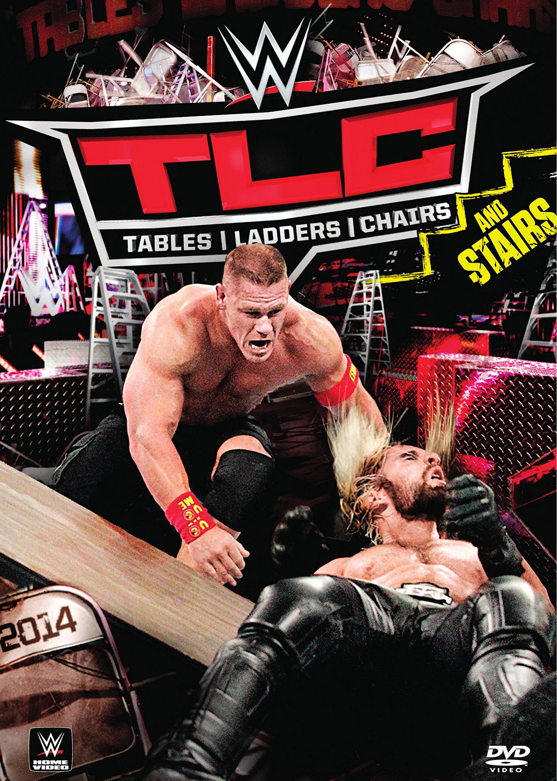 WWE TLC: Tables, Ladders & Chairs 2014 DVD - WWE Wrestling Pay-Per-View Event - Perfect for WWE Fans and Collectors - Watch at Home or Gift for Wrestling Enthusiasts