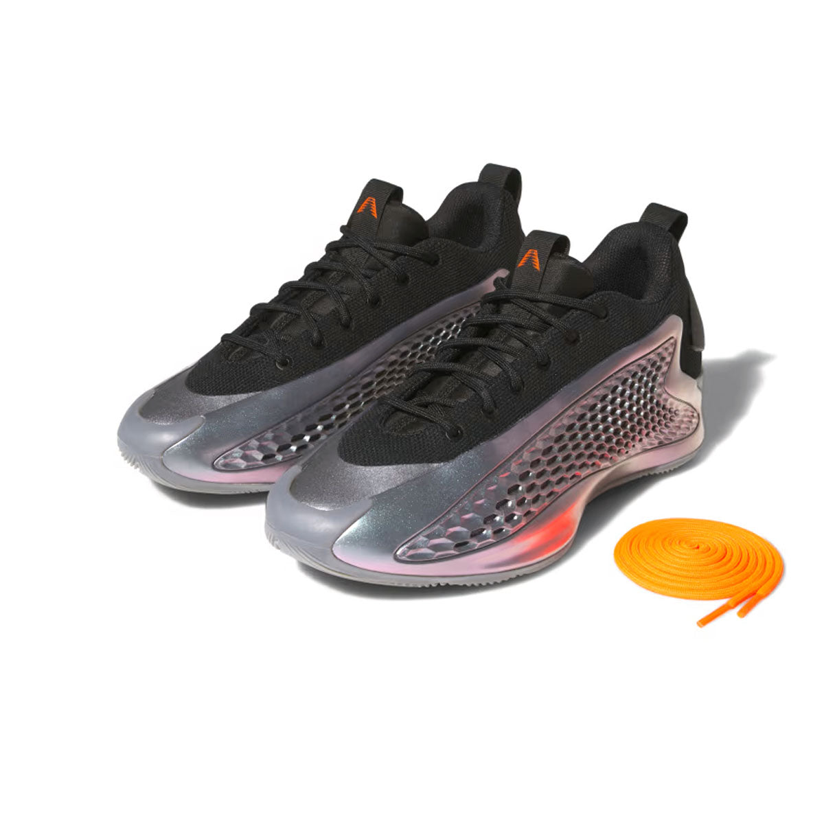Anthony Edwards 1 Low 'Iron Metallic' Basketball Shoes - Men's Performance Sneakers for Court & Street Wear - Perfect for NBA Games, Training & Casual Outfits