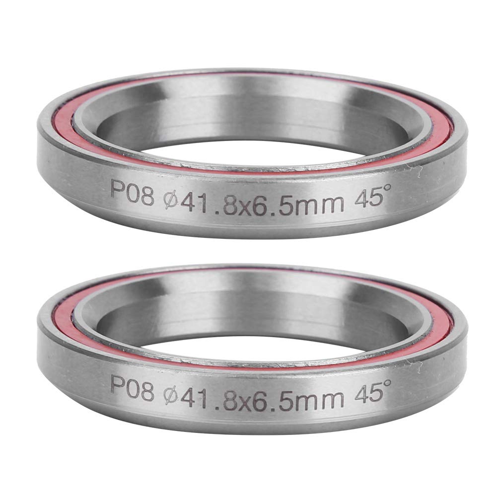 Gojiny 41.8mm Heavy Duty Mountain Bike Headset - 2PCS Double Sealed Bearing Headset for Smooth Steering | Perfect for MTB, Road Bikes & Cycling Accessories