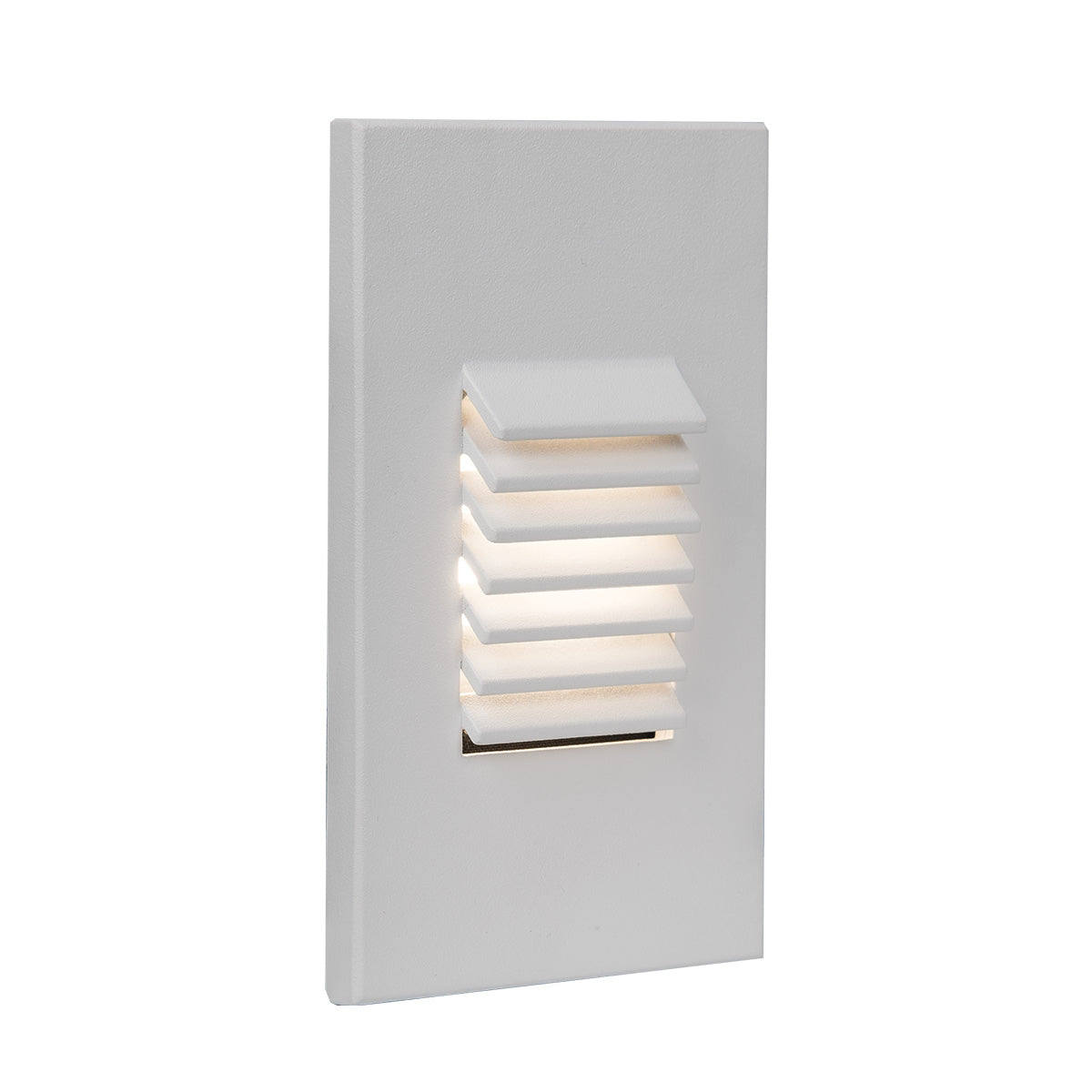 4061 LED Step and Wall Light - White Aluminum Outdoor Lighting for Stairs, Pathways, and Garden Decor