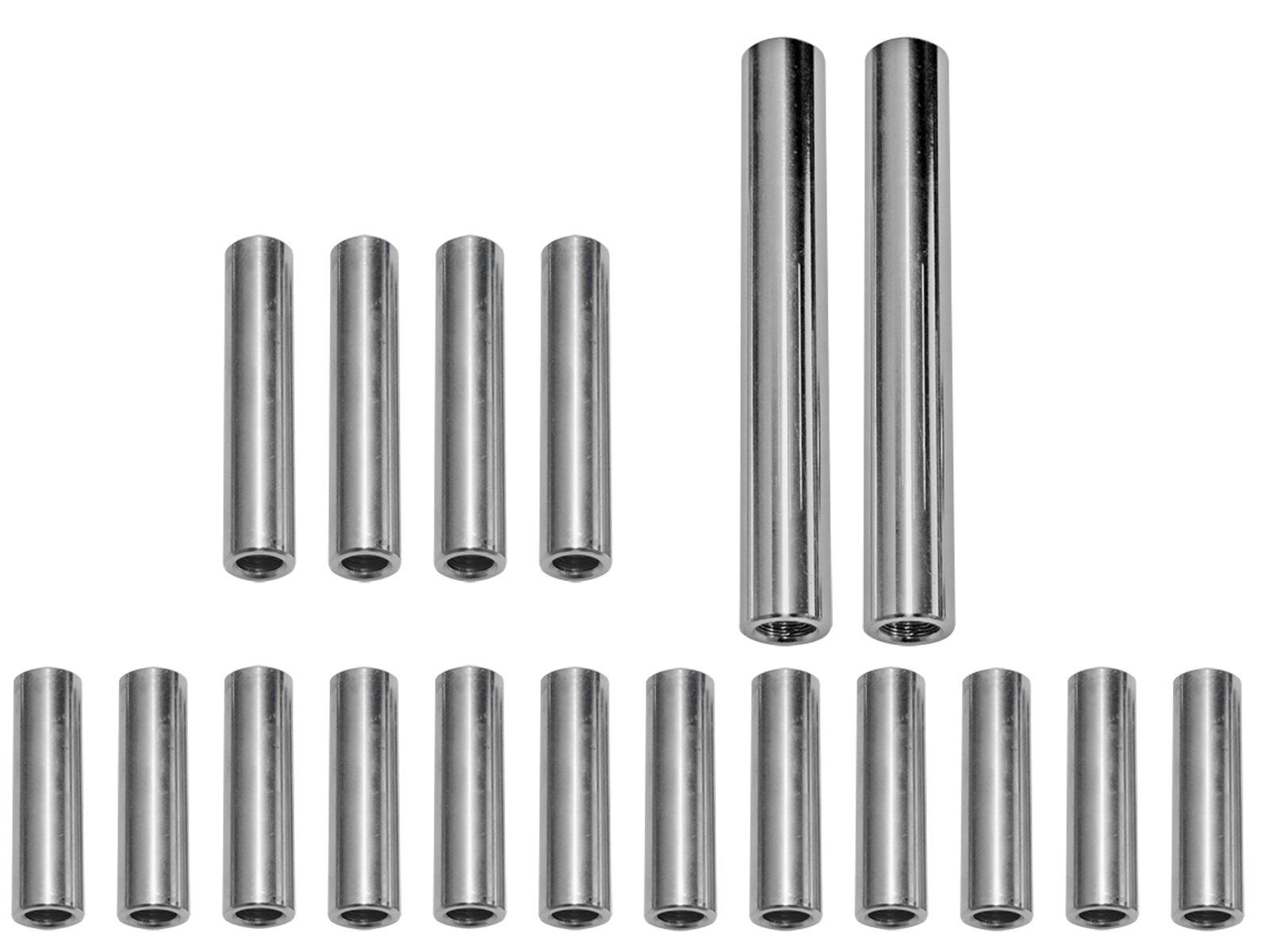 SuperATV Heavy Duty HDPE A-Arm Bushing Kit for Kawasaki Teryx 750/800/4 - Complete Replacement Kit - 3X Stronger Than OEM - Perfect for Off-Roading, Trail Riding & Extreme Terrain Performance