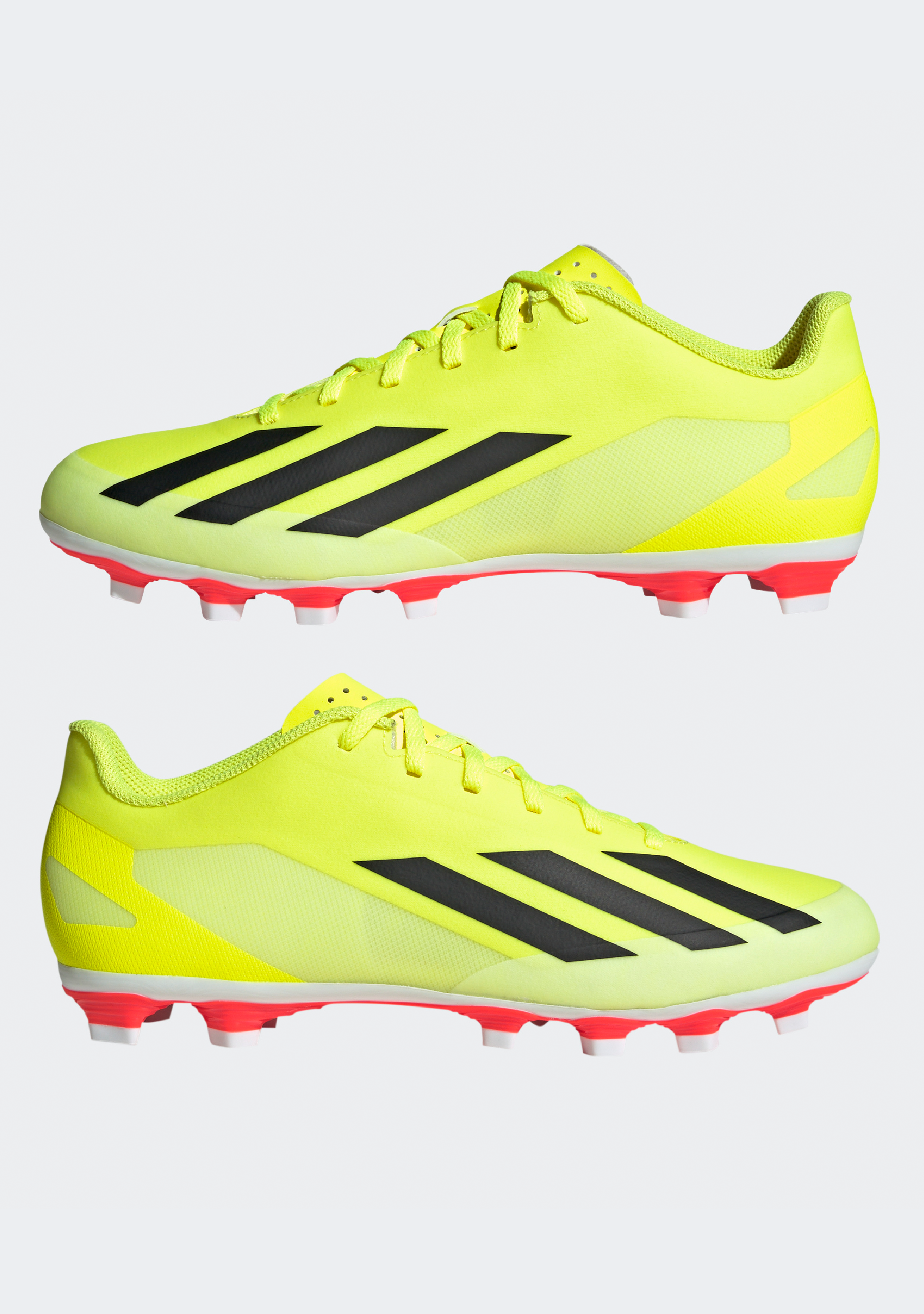 Adidas Men's X Crazyfast Club FG Soccer Cleats - Lightweight Football Boots for Speed & Agility - Perfect for Turf & Artificial Grass Fields