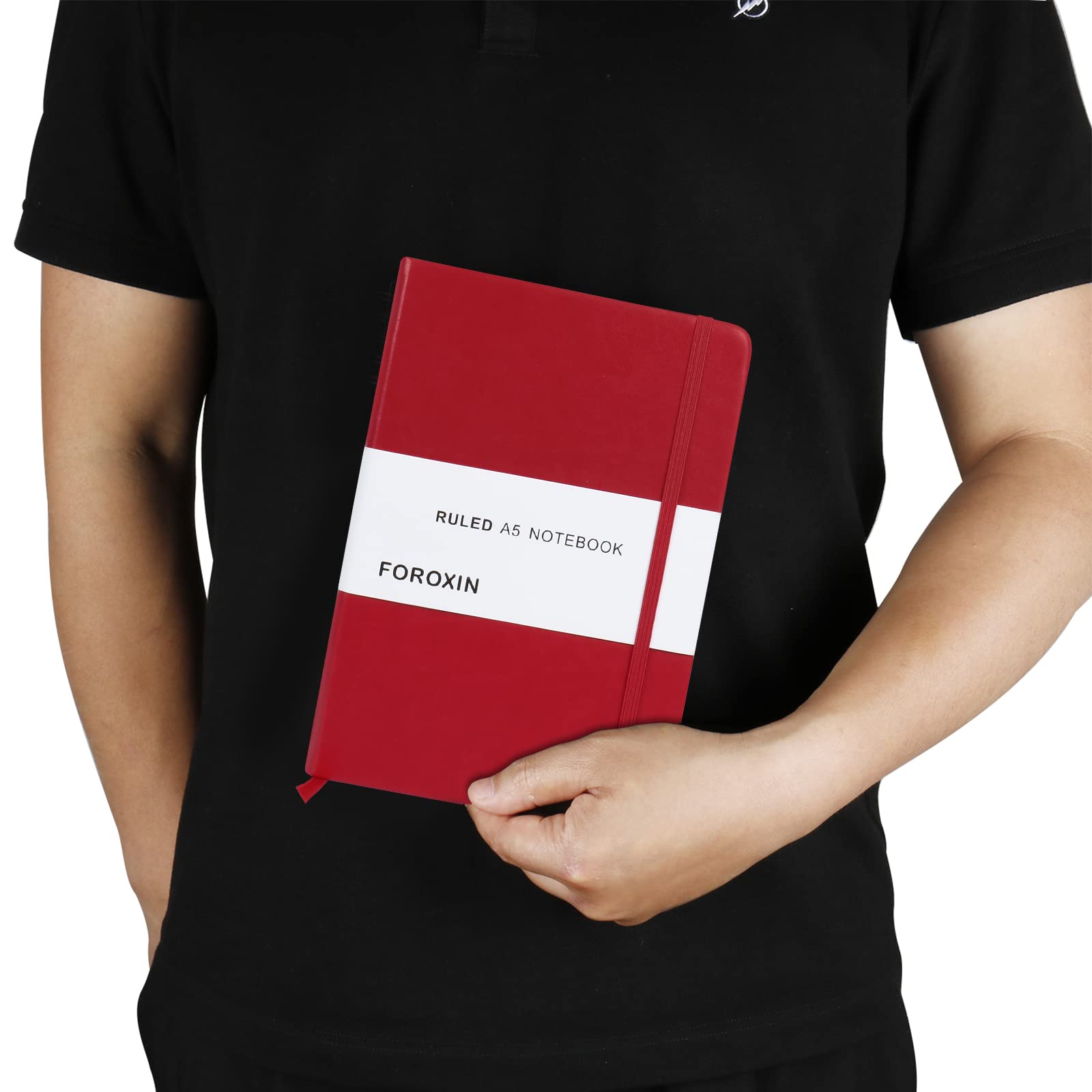 Premium Leather Lined Journal Notebook for Women & Men - 8.3