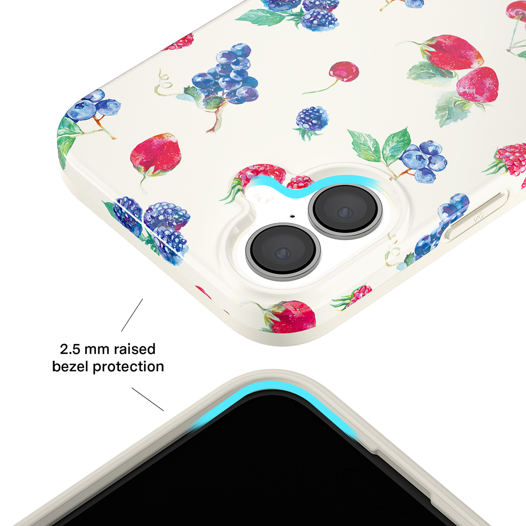 Berry Baby iPhone Case - Cute & Durable Phone Cover for iPhone 12/13/14/15 Pro Max - Perfect for Girls, Teens & Women - Great Gift for Birthday, Christmas & Daily Use