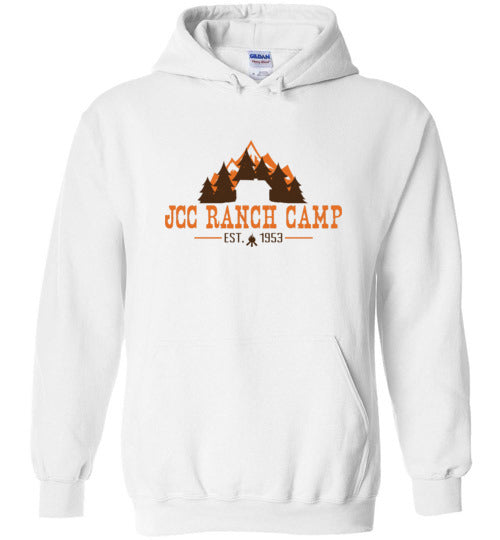 JCC Ranch Heavy Blend Hoodie - Premium Cotton Fleece Pullover for Men & Women | Cozy Winter Wear for Outdoor Activities & Casual Style