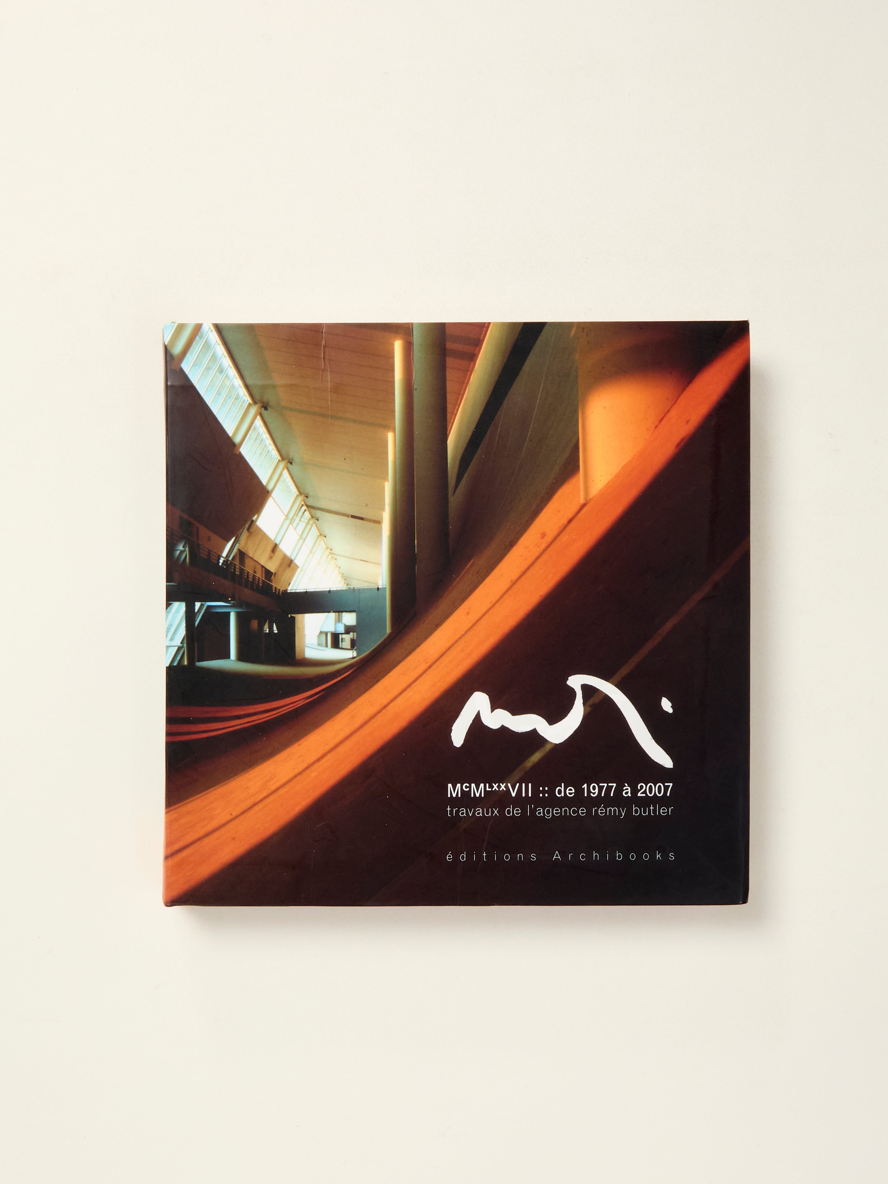 Rémy Butler: Agency Works 1977-2007 - French Edition | Art & Architecture Book for Collectors & Design Enthusiasts | Perfect for Home Decor & Office Inspiration