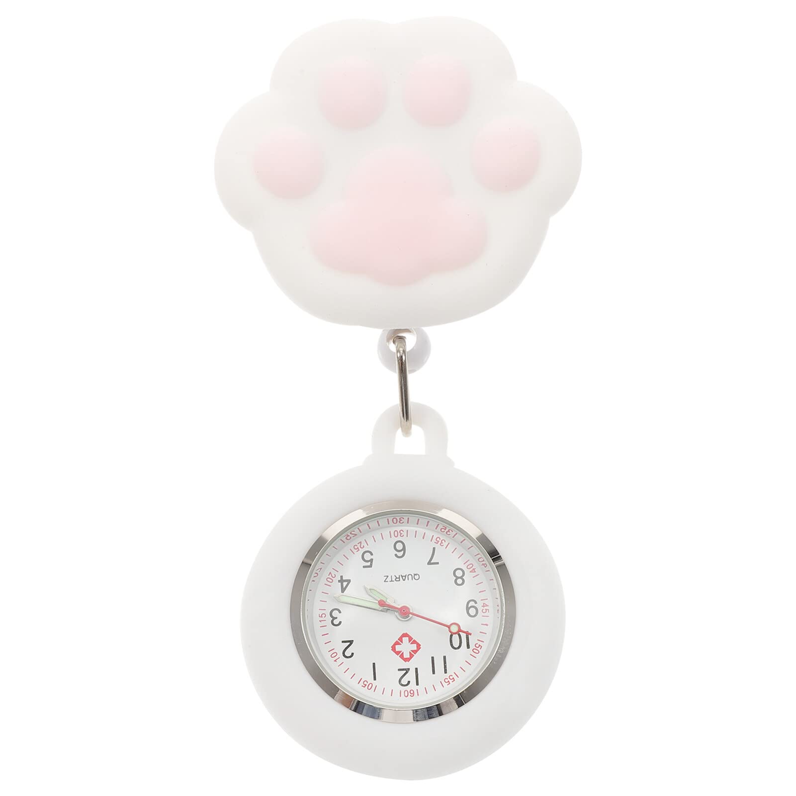 Retractable Nurse Watch with Clip - Cute Fob Pocket Watch for Nurses, Medical Professionals & Students | Perfect for Clinical Shifts, Hospital Duty & Healthcare Work (Random Color)