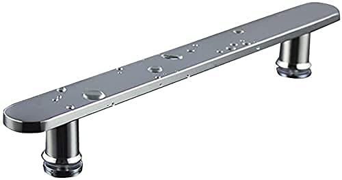 Chrome Shower Door Handles 40cm - Push/Pull Handrail for Glass Doors | Bathroom & Shower Screen Use