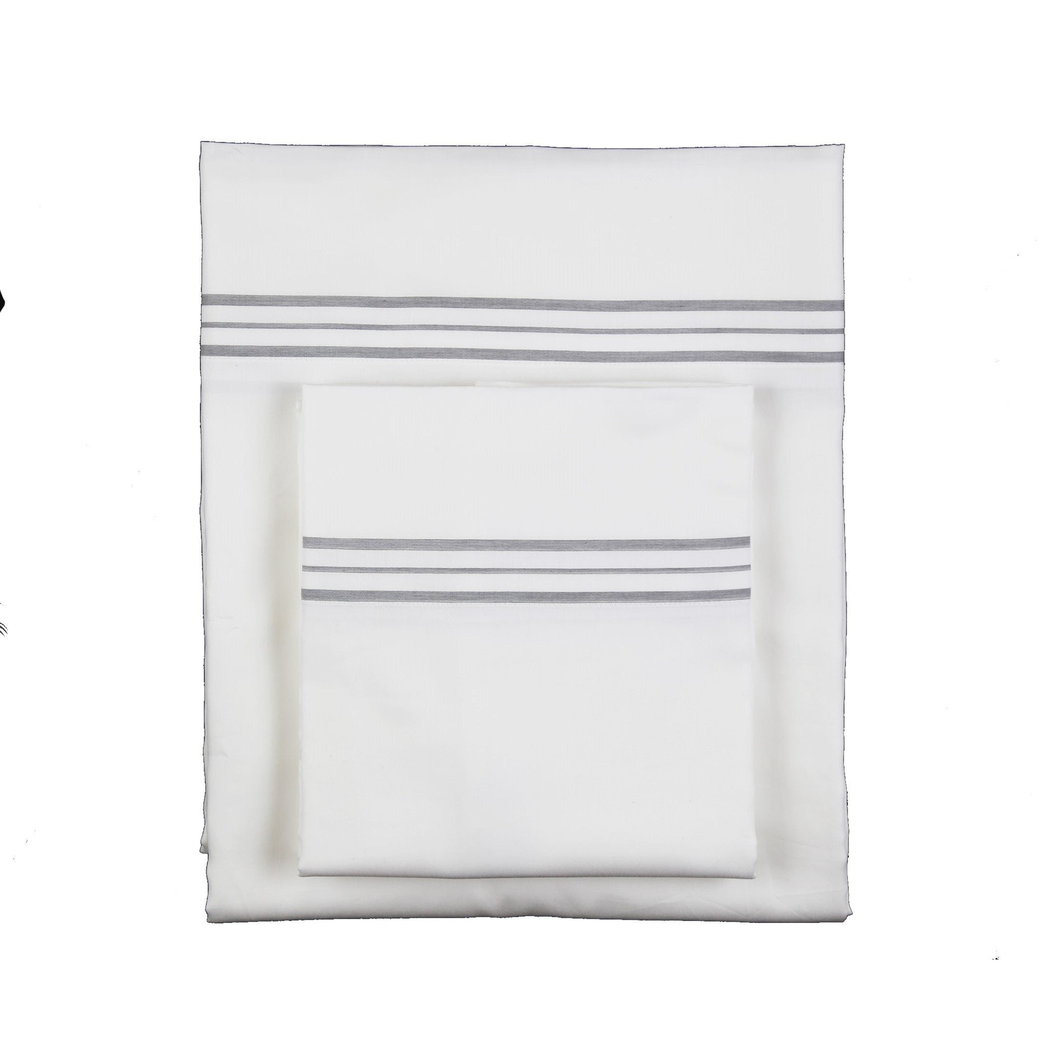 Premium Hem Stripe Sheet Set - Soft & Breathable Bed Sheets for Ultimate Comfort - Perfect for Home, Hotel, and Guest Room Use